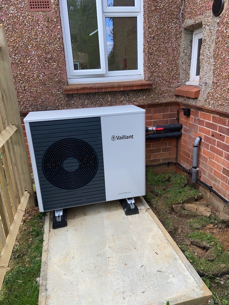 Vaillant ASHP at Foresters Hall